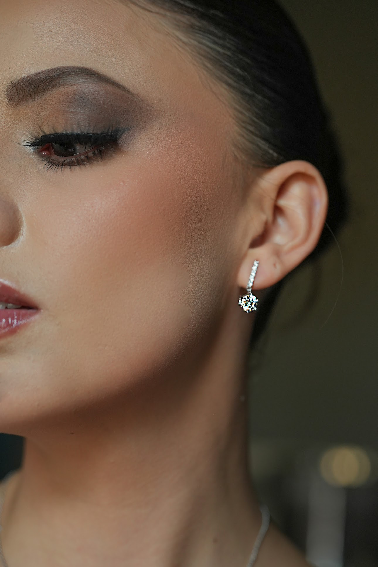 Propuesta: Aretes Clásico brillante